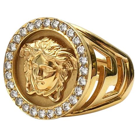 versace ring v|versace men's rings for sale.